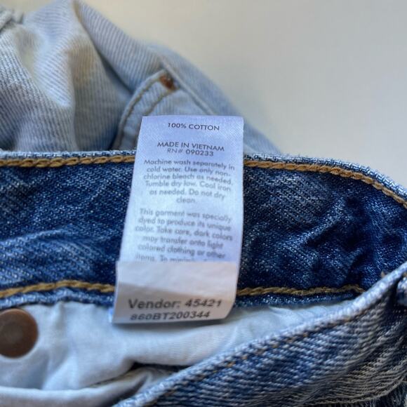 Pacsun • Two Tone High Rise Straight Jeans - Picture 8 of 8